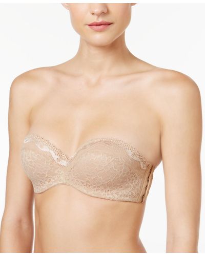 B.tempt'd By Wacoal B.enticing Strapless Lace Bra 954237 - Natural