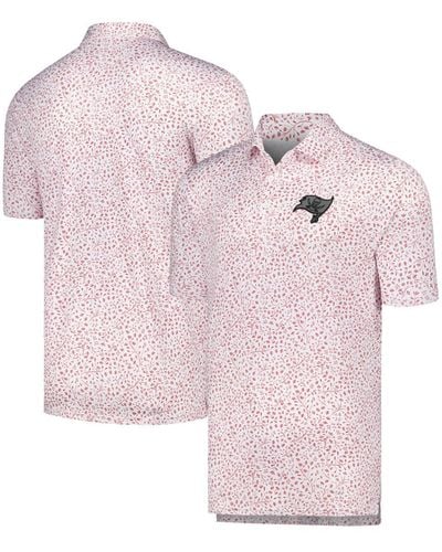 Antigua Tampa Bay Buccaneers Motion Polo Shirt - Pink