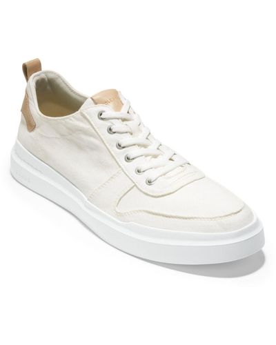 Cole Haan Grandprø Rally Court Canvas Sneakers - White