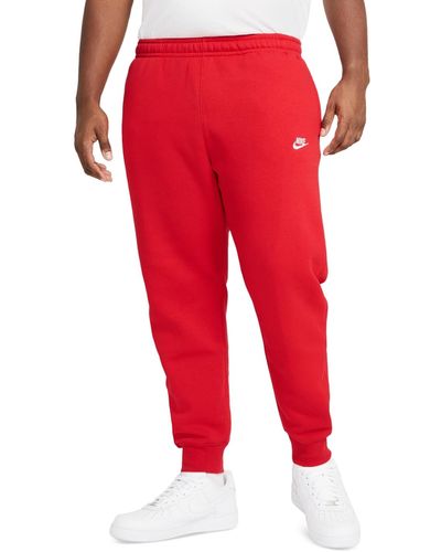 Nike Sportswear Club Fleece Sweatpants - Red