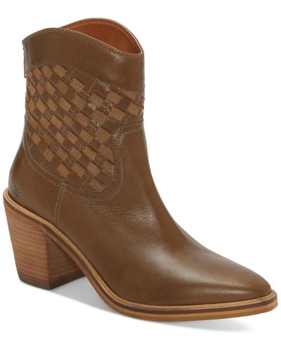 Lucky brand talouse western on sale bootie