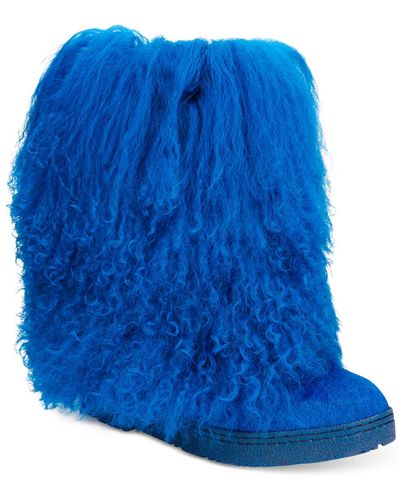 BEARPAW Women's Boetis Ii Cold Weather Boots - Blue
