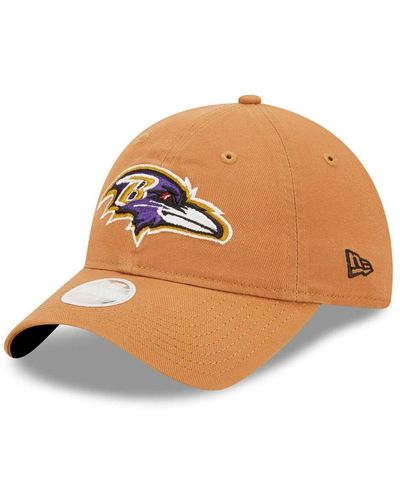 New Era Men's Graphite Baltimore Ravens Core Classic 2.0 Tonal 9TWENTY Adjustable Hat