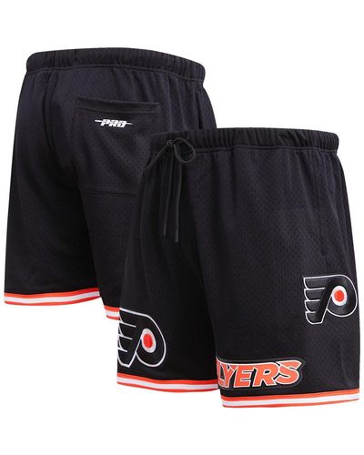Pro Standard Philadelphia Flyers Classic Mesh Shorts - Black