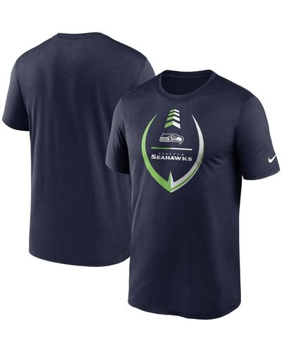 Nike College Seattle Seahawks Icon Legend Performance T-shirt - Blue