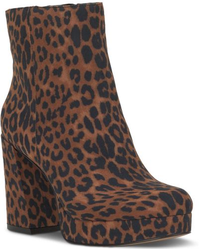 Jessica Simpson Rexura Ankle Booties - Brown