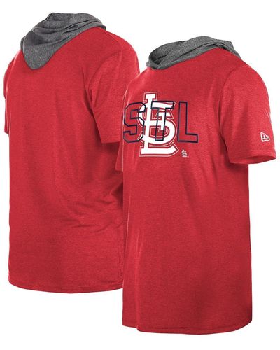 KTZ St. Louis Cardinals Team Hoodie T-shirt - Red