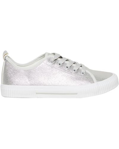 Avenue Wide Fit Lace Up Sneaker - White