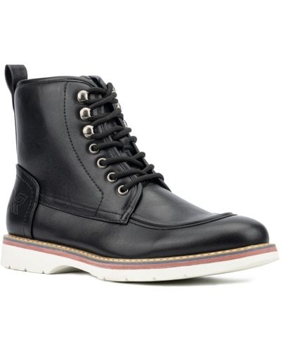 Xray Jeans Kevin Lace Up Boots - Black