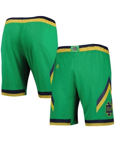 Under Armour Notre Dame Fighting Irish Team Replica Basketball Shorts - Green