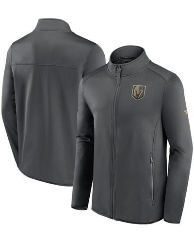 Fanatics Vegas Golden Knights Authentic Pro Full-zip Jacket - Gray