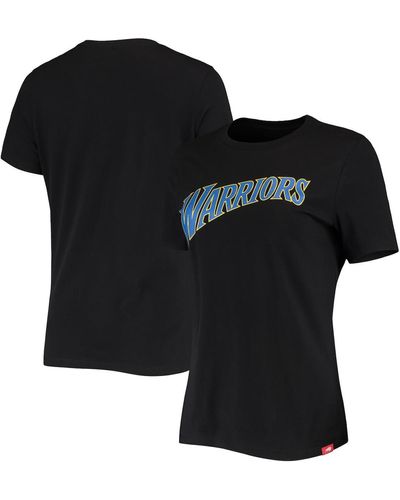 Sportiqe Golden State Warriors Arcadia T-shirt - Black