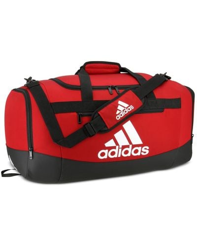 adidas Defender Iv Medium Duffel Bag - Red