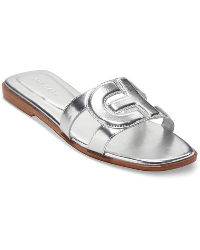Cole Haan Chrisee Flat Sandals - White