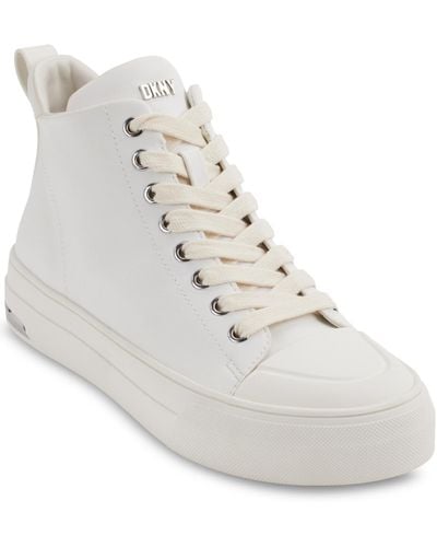 dkny high top trainers
