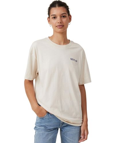 Cotton On The Oversized Graphic T-shirt - White