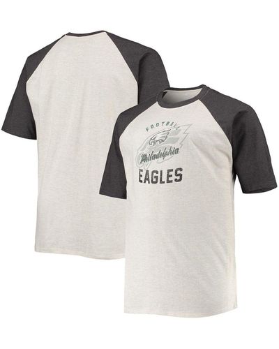 Men's Houston Astros Profile Black/Heather Gray Big & Tall T-Shirt