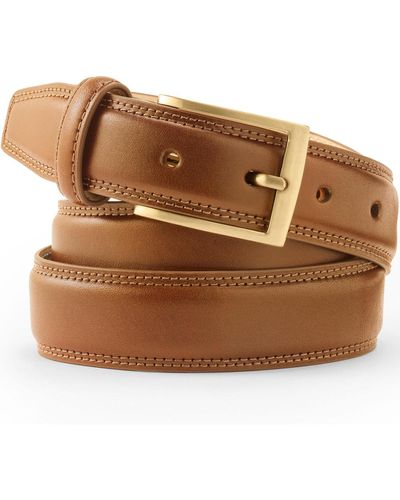 Lands' End Glove Leather Belt - Brown