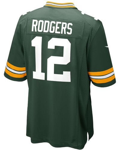 Nike Nfl Green Bay Packers Rodgers #12 Game Jersey