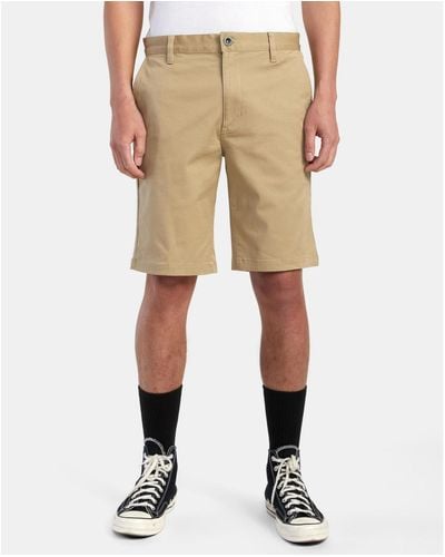 RVCA Weekend Stretch Chino Shorts - Natural