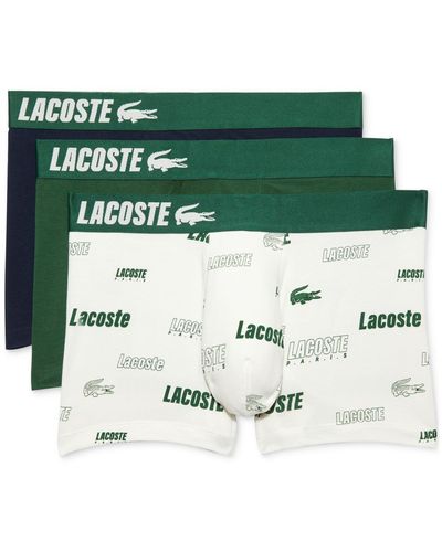 Lacoste Trunk Underwear - Green
