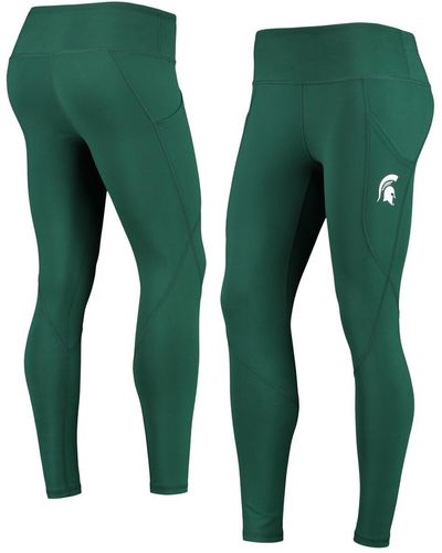 ZooZatZ Michigan State Spartans Pocketed leggings - Green