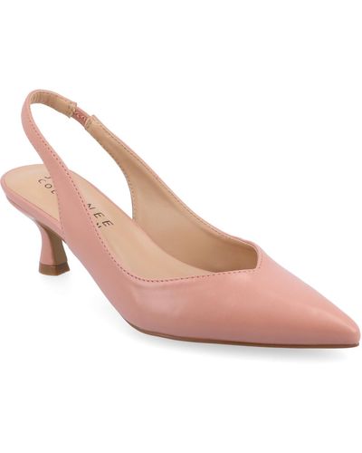 Wide width sales pink pumps
