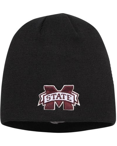 Top Of The World Mississippi State Bulldogs Ezdozit Knit Beanie - Black