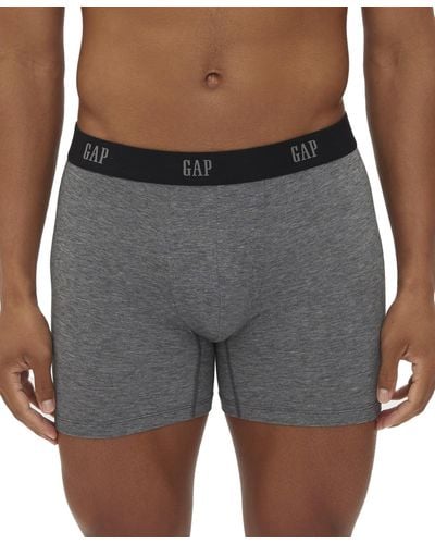 Gap 3-pk. Contour Pouch 5" Boxer Briefs - Gray