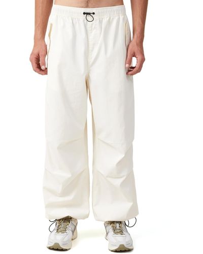 Cotton On Parachute Field Pants - White