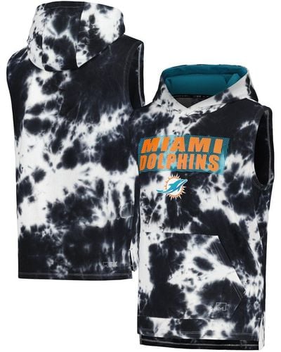 MSX by Michael Strahan Miami Dolphins Resistance Sleeveless Pullover Hoodie - Blue