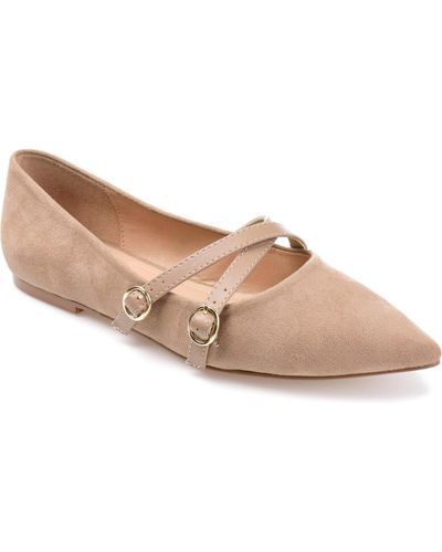 Journee Collection Patricia Flats - Gray
