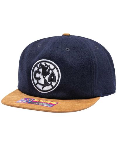 Fan Ink Club America Lafayette Snapback Hat - Blue