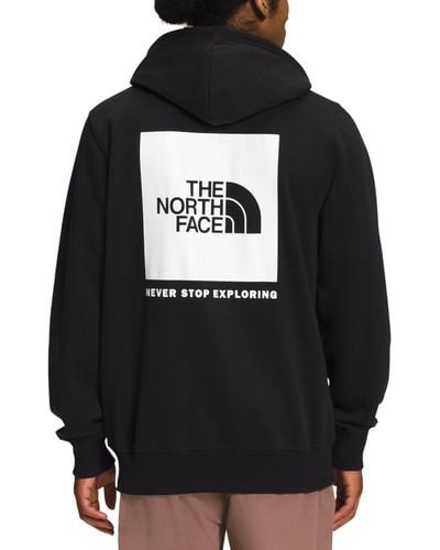 The North Face Box Nse 'never Stop Exploring' Pullover Hoodie - Black