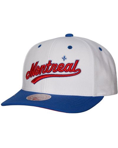 Mitchell & Ness Montreal Expos Cooperstown Collection Pro Crown Snapback Hat - White