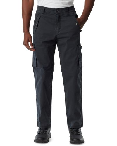 BASS OUTDOOR Tapered-fit Force Cargo Pants - Black