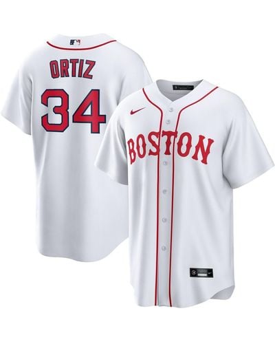 Mitchell & Ness Nomar Garciaparra White Boston Red Sox 1997 Cooperstown  Collection Authentic Jersey At Nordstrom for Men