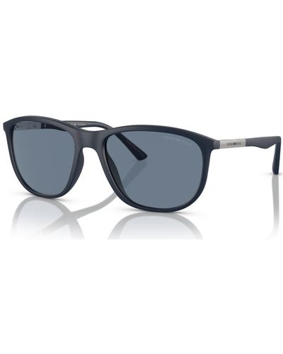 Emporio Armani Polarized Sunglasses - Blue