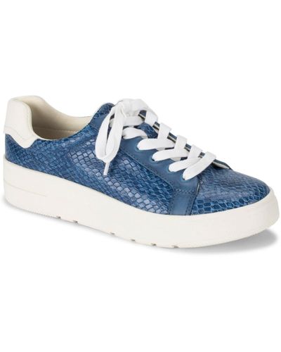 BareTraps Nishelle Casual Lace Up Sneakers - Blue