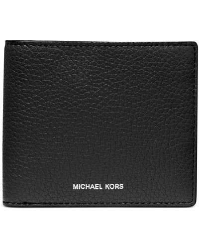 Michael Kors Mason Leather Wallet - Black