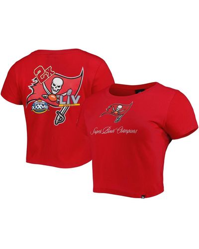 KTZ Tampa Bay Buccaneers Historic Champs T-shirt - Red