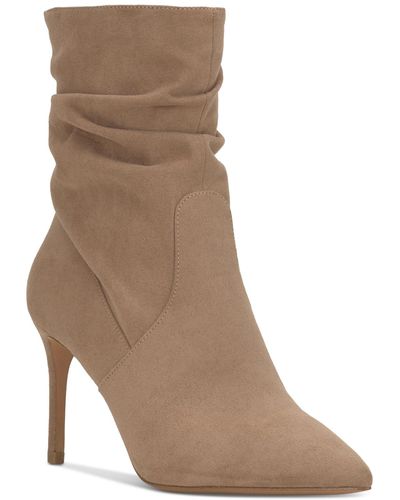 Jessica Simpson Siantar Slouched Dress Booties - Brown