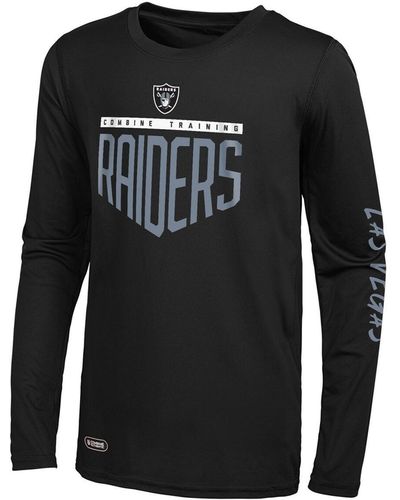 Outerstuff Las Vegas Raiders Impact Long Sleeve T-shirt - Black