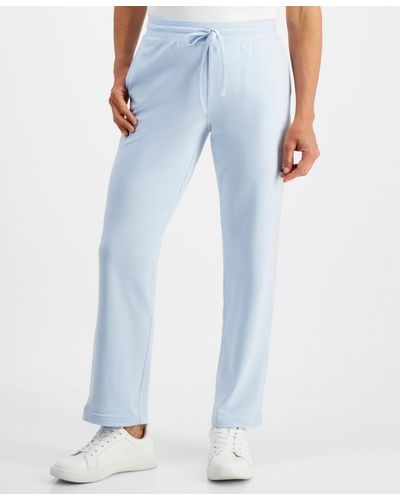 Style & Co. Petite Mid-rise Pull-on Pants - Blue