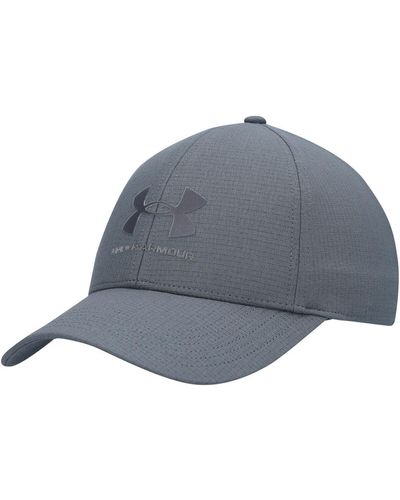 Under Armour Logo Performance Flex Hat - Gray