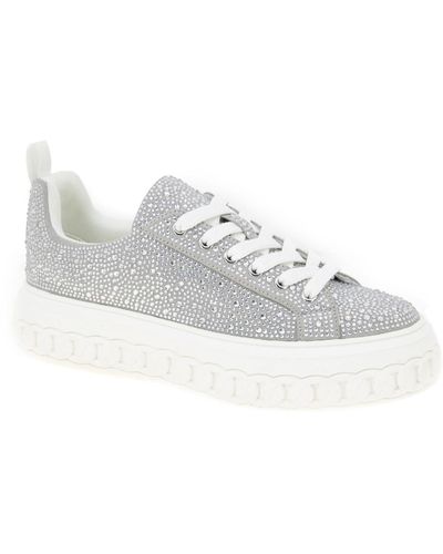 BCBGeneration Riso Lace-up Platform Sneakers - White