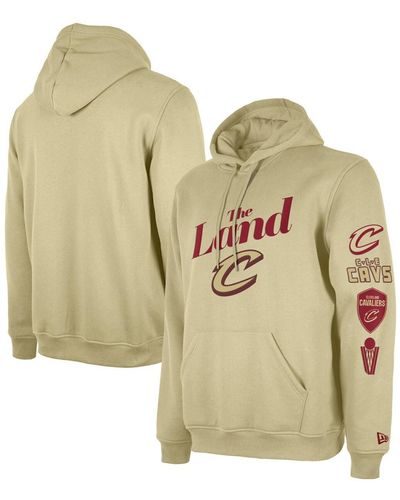 KTZ Cleveland Cavaliers 2023/24 City Edition Pullover Hoodie - Natural