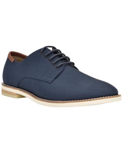 Calvin Klein Adeso Lace Up Dress Loafers - Blue