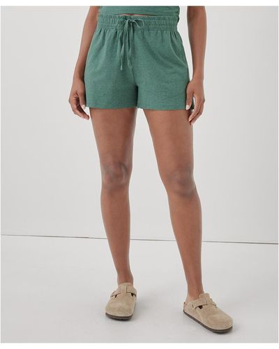 Pact Cool Stretch Lounge Short - Green