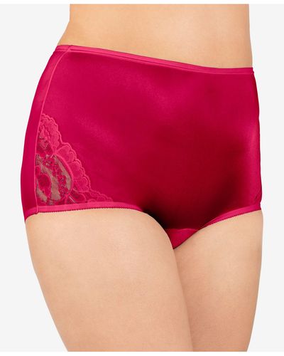 Vanity Fair Perfectly Yours Lace Nouveau Nylon 13-001 - Red